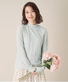 ITS'DEMO / イッツデモ カットソー | 【洗濯機OK】レースプルオーバー