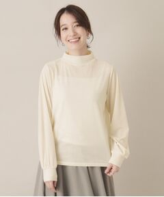 ITS'DEMO / イッツデモ カットソー | 【洗濯機OK】ベロアプルオーバー