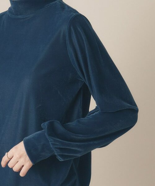 ITS'DEMO / イッツデモ カットソー | 【洗濯機OK】ベロアプルオーバー | 詳細17