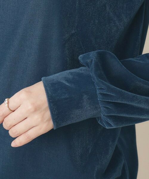 ITS'DEMO / イッツデモ カットソー | 【洗濯機OK】ベロアプルオーバー | 詳細18