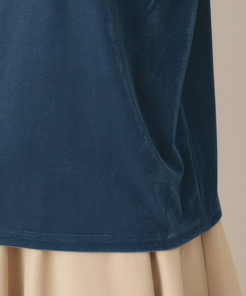 ITS'DEMO / イッツデモ カットソー | 【洗濯機OK】ベロアプルオーバー | 詳細19
