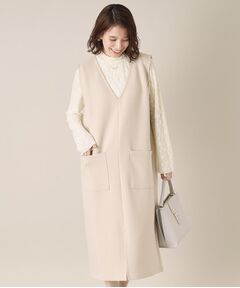 ITS'DEMO / イッツデモ ロング・マキシ丈ワンピース | 【手洗い可】ダンボールジャージージャンスカ