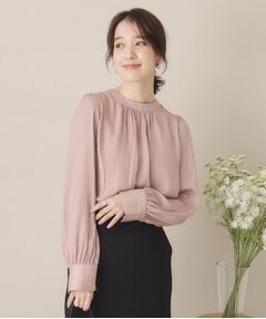 ITS'DEMO / イッツデモ シャツ・ブラウス | 【通勤／手洗い可】サテンブラウス