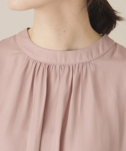 ITS'DEMO / イッツデモ シャツ・ブラウス | 【通勤／手洗い可】サテンブラウス | 詳細19