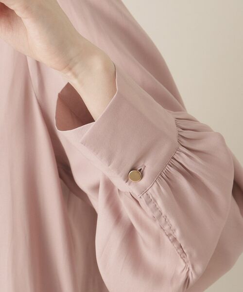 ITS'DEMO / イッツデモ シャツ・ブラウス | 【通勤／手洗い可】サテンブラウス | 詳細22