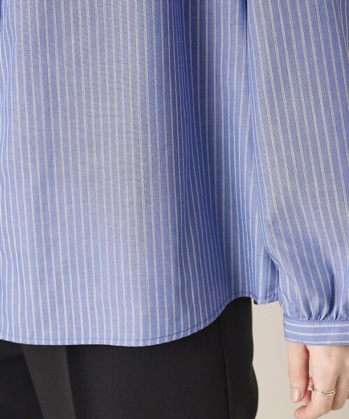 ITS'DEMO / イッツデモ シャツ・ブラウス | 【通勤／手洗い可】パール調ボタン前開きブラウス | 詳細19