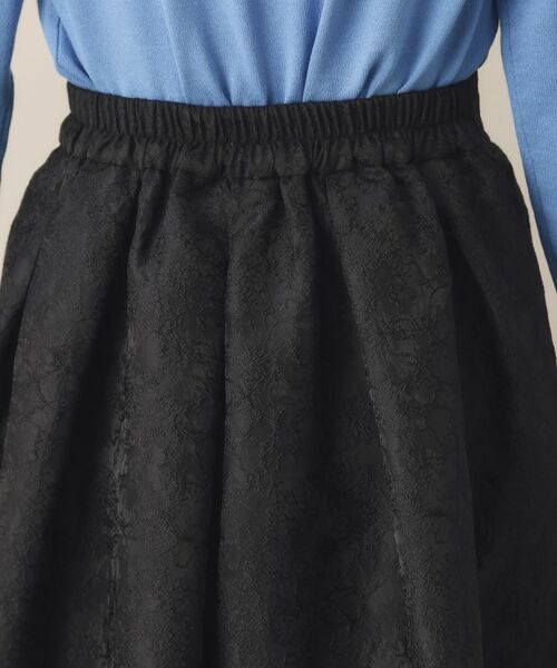 ITS'DEMO / イッツデモ スカート | 【通勤／後ろウエストゴム／手洗い可】ジャカードタックスカート | 詳細17