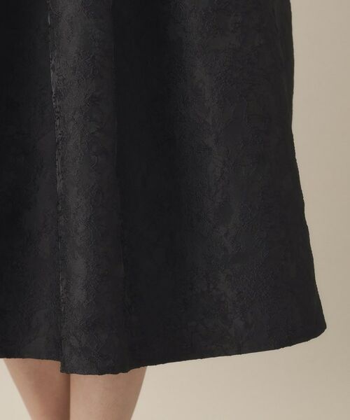 ITS'DEMO / イッツデモ スカート | 【通勤／後ろウエストゴム／手洗い可】ジャカードタックスカート | 詳細18