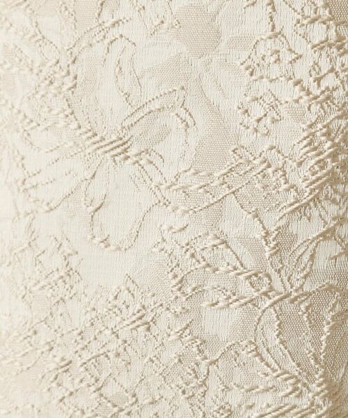 ITS'DEMO / イッツデモ スカート | 【通勤／後ろウエストゴム／手洗い可】ジャカードタックスカート | 詳細8