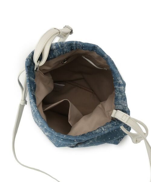 ITS'DEMO / イッツデモ ショルダーバッグ | ストーンデニムミニショルダー | 詳細11