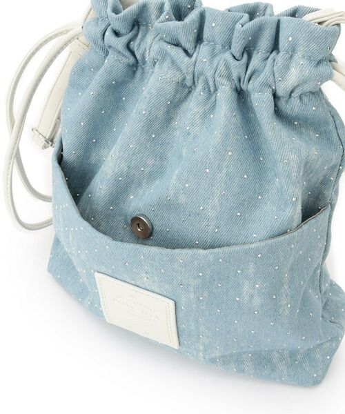 ITS'DEMO / イッツデモ ショルダーバッグ | ストーンデニムミニショルダー | 詳細13