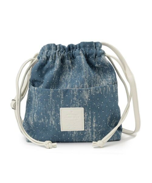ITS'DEMO / イッツデモ ショルダーバッグ | ストーンデニムミニショルダー | 詳細5