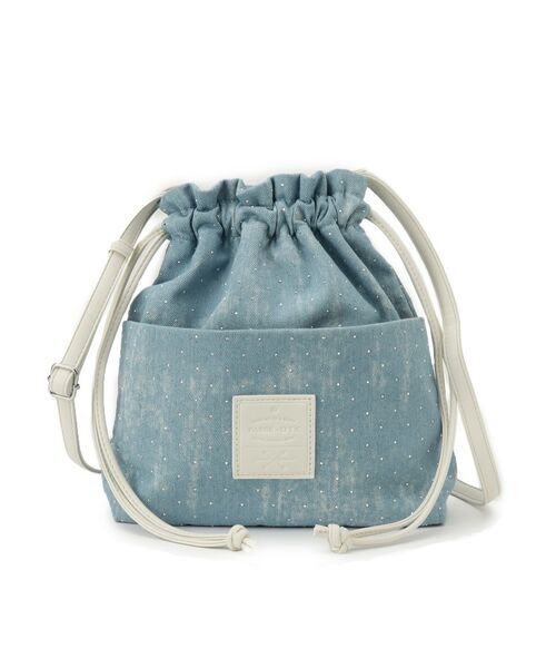 ITS'DEMO / イッツデモ ショルダーバッグ | ストーンデニムミニショルダー | 詳細6