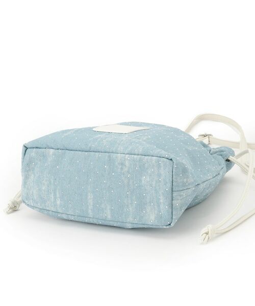 ITS'DEMO / イッツデモ ショルダーバッグ | ストーンデニムミニショルダー | 詳細9