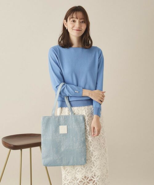 ITS'DEMO / イッツデモ トートバッグ | 【A4対応】ストーンデニムトート | 詳細1