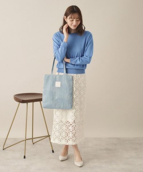 ITS'DEMO / イッツデモ トートバッグ | 【A4対応】ストーンデニムトート | 詳細2