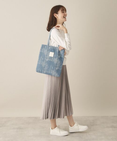 ITS'DEMO / イッツデモ トートバッグ | 【A4対応】ストーンデニムトート | 詳細4