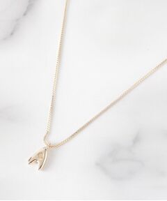 ITS'DEMO / イッツデモ ネックレス・ペンダント・チョーカー | イニシャルネックレス　Ａ