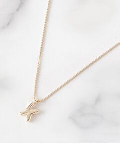 ITS'DEMO / イッツデモ ネックレス・ペンダント・チョーカー | イニシャルネックレス　Ｋ