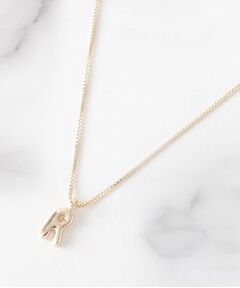 ITS'DEMO / イッツデモ ネックレス・ペンダント・チョーカー | イニシャルネックレス　Ｒ