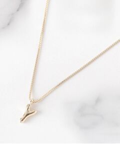 ITS'DEMO / イッツデモ ネックレス・ペンダント・チョーカー | イニシャルネックレス　Ｙ