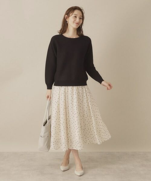 ITS'DEMO / イッツデモ ニット・セーター | 【アンチピリング／洗濯機OK】ガーター編みニット | 詳細10