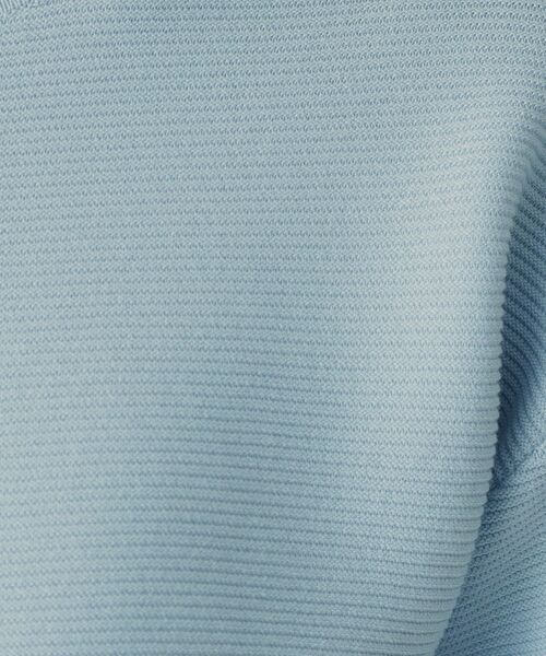 ITS'DEMO / イッツデモ ニット・セーター | 【アンチピリング／洗濯機OK】ガーター編みニット | 詳細15
