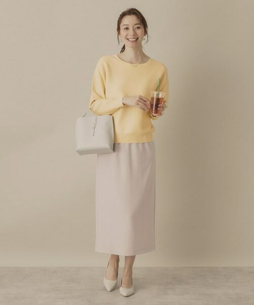 ITS'DEMO / イッツデモ ニット・セーター | 【アンチピリング／洗濯機OK】ガーター編みニット | 詳細18