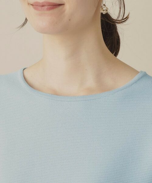 ITS'DEMO / イッツデモ ニット・セーター | 【アンチピリング／洗濯機OK】ガーター編みニット | 詳細23