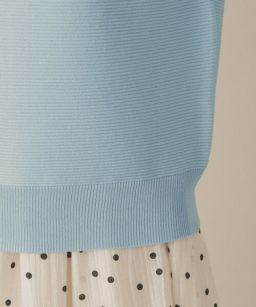 ITS'DEMO / イッツデモ ニット・セーター | 【アンチピリング／洗濯機OK】ガーター編みニット | 詳細25