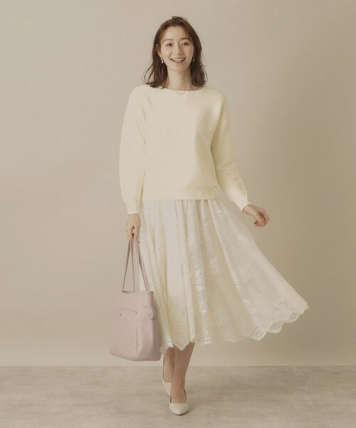 ITS'DEMO / イッツデモ ニット・セーター | 【アンチピリング／洗濯機OK】ガーター編みニット | 詳細6