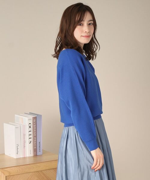 ITS'DEMO / イッツデモ ニット・セーター | 【アンチピリング／洗濯機OK】リブドルマンニット | 詳細16
