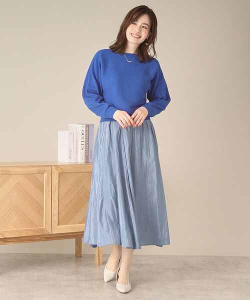 ITS'DEMO / イッツデモ ニット・セーター | 【アンチピリング／洗濯機OK】リブドルマンニット | 詳細17