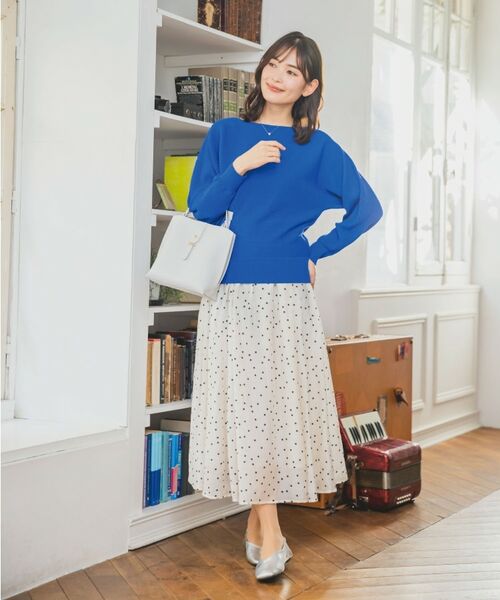 ITS'DEMO / イッツデモ ニット・セーター | 【アンチピリング／洗濯機OK】リブドルマンニット | 詳細2