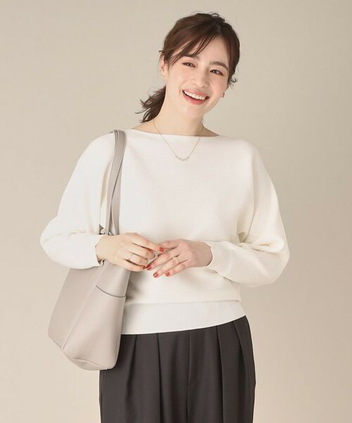 ITS'DEMO / イッツデモ ニット・セーター | 【アンチピリング／洗濯機OK】リブドルマンニット | 詳細3