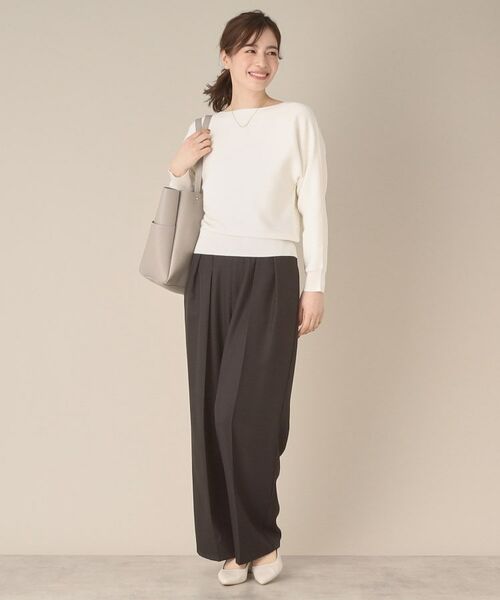 ITS'DEMO / イッツデモ ニット・セーター | 【アンチピリング／洗濯機OK】リブドルマンニット | 詳細4