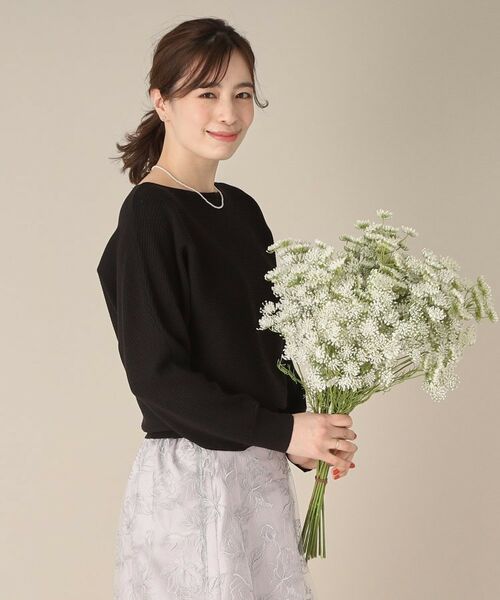 ITS'DEMO / イッツデモ ニット・セーター | 【アンチピリング／洗濯機OK】リブドルマンニット | 詳細8