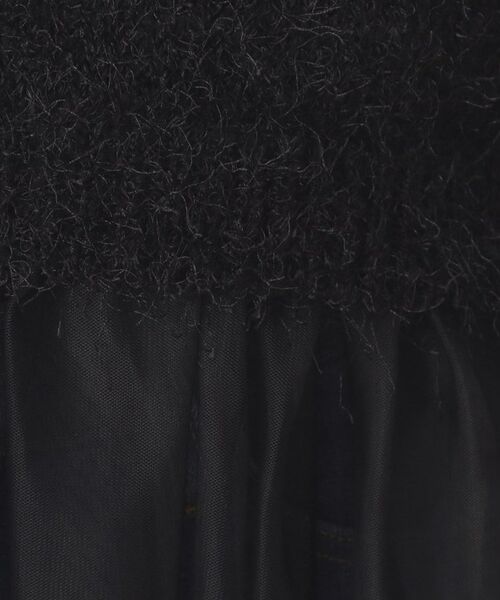 ITS'DEMO / イッツデモ ベスト | 【手洗い可】ニット×チュールジレ | 詳細8