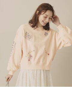 ITS'DEMO / イッツデモ スウェット | Leeエンブロイダリースウェット【洗濯機OK】