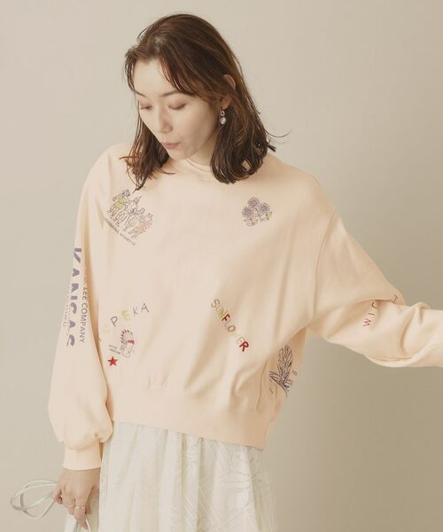 ITS'DEMO / イッツデモ スウェット | Leeエンブロイダリースウェット【洗濯機OK】 | 詳細1