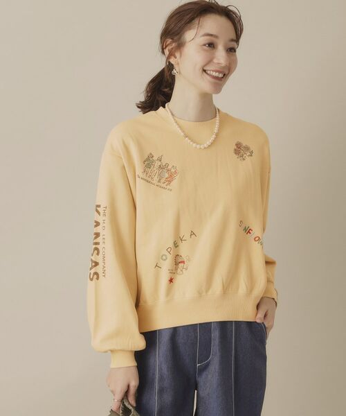 ITS'DEMO / イッツデモ スウェット | Leeエンブロイダリースウェット【洗濯機OK】 | 詳細10