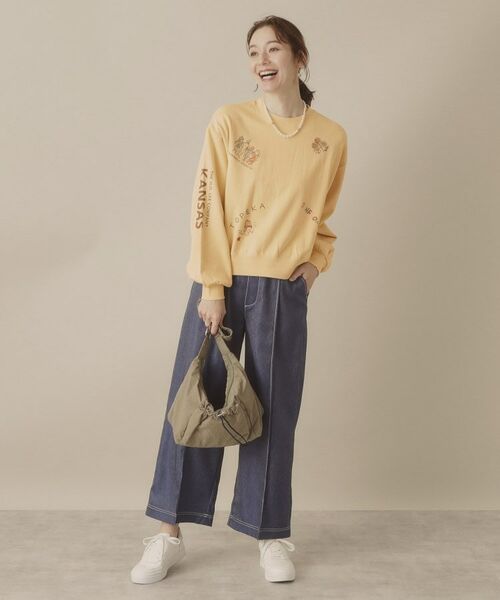 ITS'DEMO / イッツデモ スウェット | Leeエンブロイダリースウェット【洗濯機OK】 | 詳細11