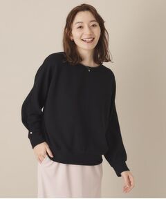 ITS'DEMO / イッツデモ カットソー | 【通勤／手洗い可】リップルドルマンプルオーバー