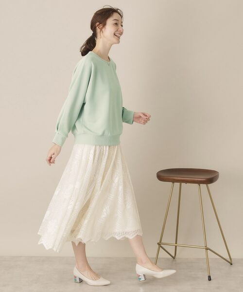 ITS'DEMO / イッツデモ カットソー | 【通勤／手洗い可】リップルドルマンプルオーバー | 詳細11