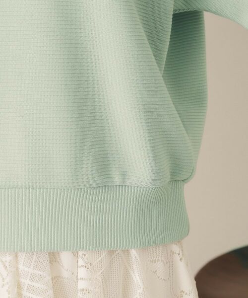 ITS'DEMO / イッツデモ カットソー | 【通勤／手洗い可】リップルドルマンプルオーバー | 詳細19