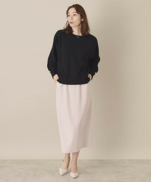 ITS'DEMO / イッツデモ カットソー | 【通勤／手洗い可】リップルドルマンプルオーバー | 詳細7