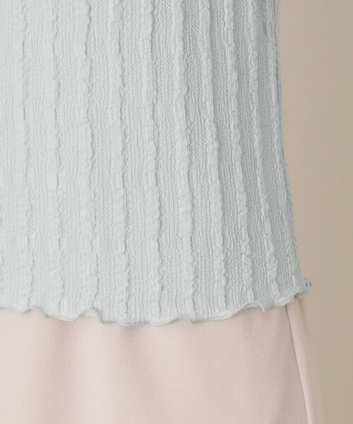ITS'DEMO / イッツデモ カットソー | 【手洗い可】ふくれジャカードプルオーバー | 詳細18