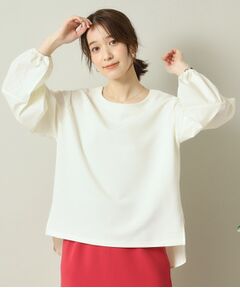 ITS'DEMO / イッツデモ シャツ・ブラウス | 【洗濯機OK】異素材コンビリップルプルオーバー