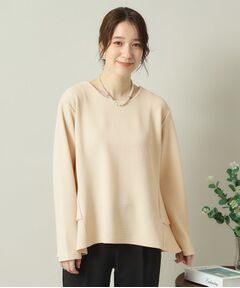 ITS'DEMO / イッツデモ シャツ・ブラウス | 【手洗い可】ふくれジャカードペプラムプルオーバー