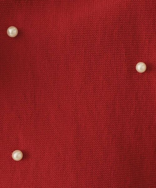 ITS'DEMO / イッツデモ カーディガン・ボレロ | 【手洗い可】パール調スカラップカーデ | 詳細15